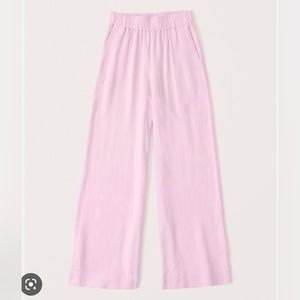 Abercrombie Pink Linen Matching Set